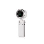 Turbo Fan Foldable Rechargeable Handheld Fan with 1800mAh battery and five speed settings